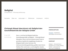 Tablet Screenshot of ibdigital.de